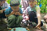 В саратовском лесу прошли первые гонки улиток